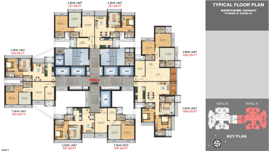 Northern-Hills-Typical-Floor-Plan